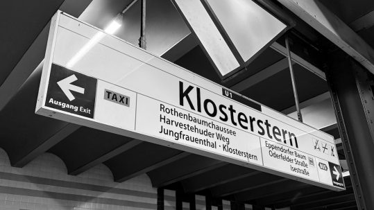 U-Bahnhof Hamburg Klosterstern