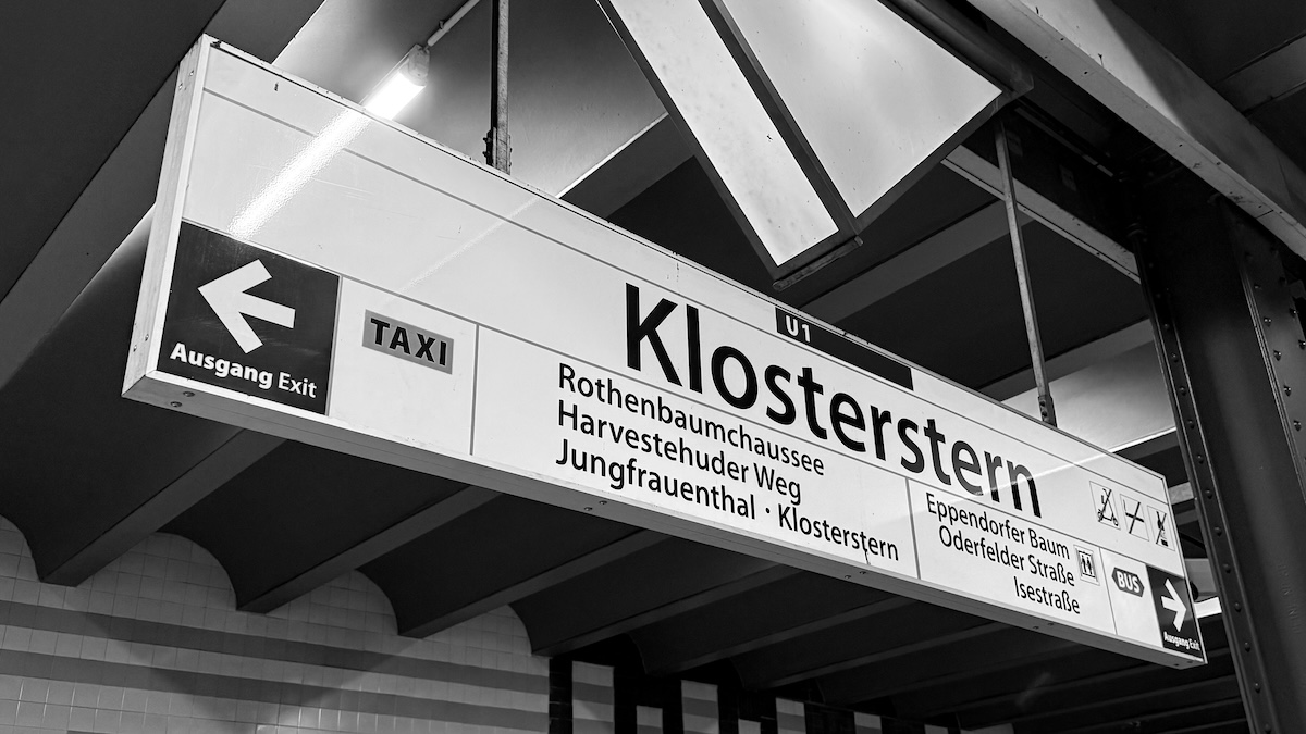 U-Bahnhof Hamburg Klosterstern